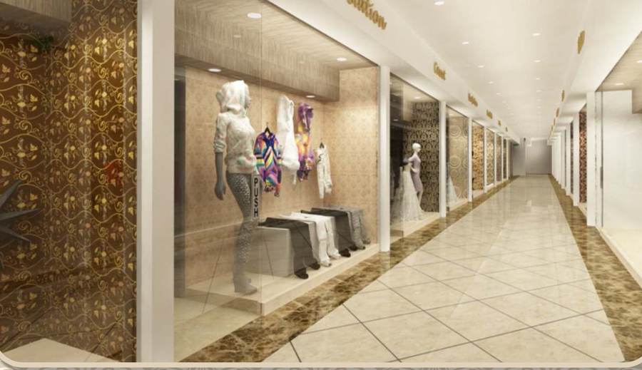 10 ft wide passage between units, artist's impression